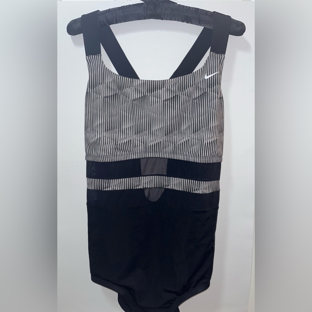 Nike Black Athletic Swim Bathing Suit Size 2X